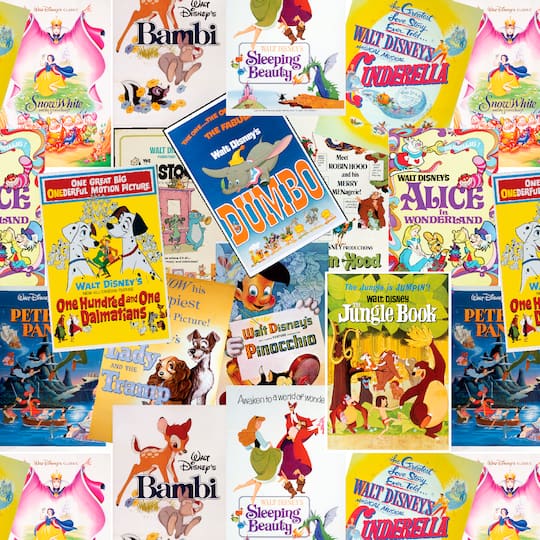 Disney® Posters The Greatest Love Story Ever Told Cotton Fabric